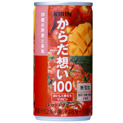 キリン　からだ想い１００ トマト･フルーツ　野菜ジュース　190ml　1ケース - ウインドウを閉じる